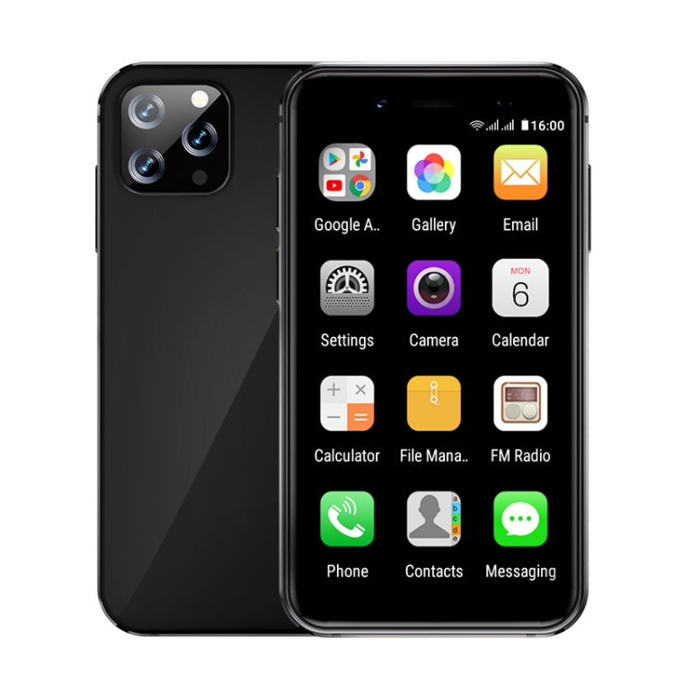 3.0 inch Android 8.1 MTK6580 Quad Core 1.3GHz, Network: 3G, Dual SIM, Global Version with Google Play 3.0 inch Android 8.1 MTK6580 Quad Core 1.3GHz, Network: 3G, Dual SIM, Global Version with Google Play